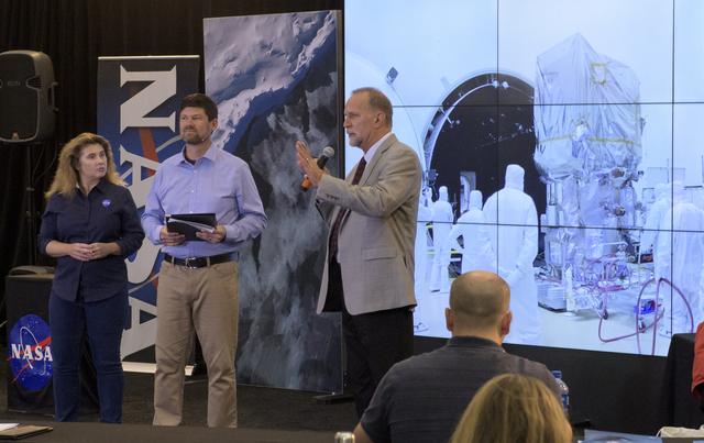 NASA image: ICESat-2 Prelaunch Briefing