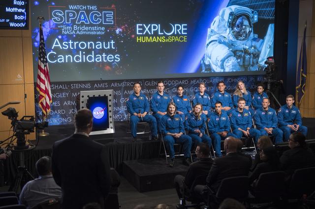 NASA image: Watch This Space with the 2017 Astronaut Candidate Class