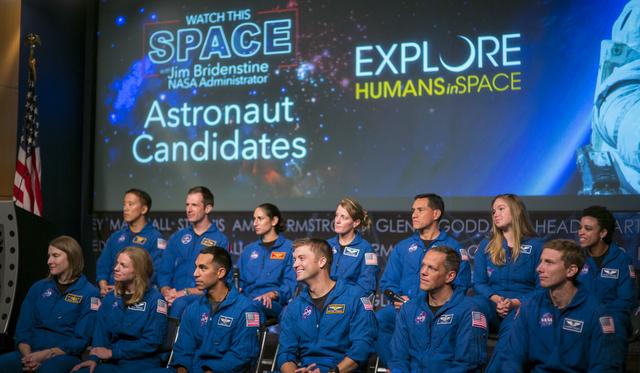 NASA image: Watch This Space with the 2017 Astronaut Candidate Class