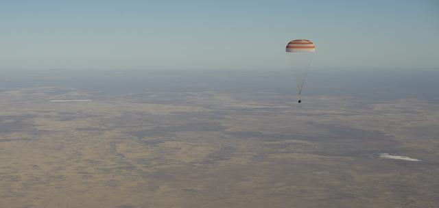NASA image: Expedition 56 Soyuz MS-08 Landing