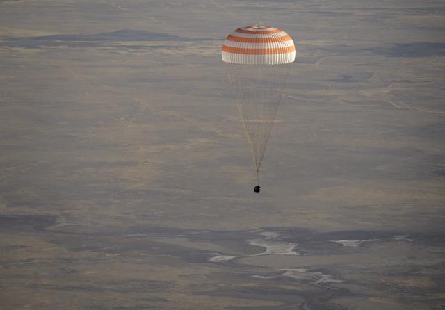 NASA image: Expedition 56 Soyuz MS-08 Landing