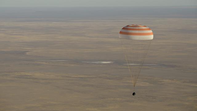 NASA image: Expedition 56 Soyuz MS-08 Landing