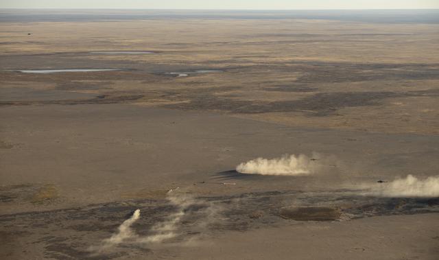 NASA image: Expedition 56 Soyuz MS-08 Landing