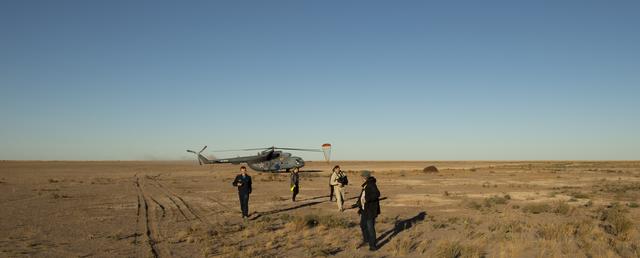 NASA image: Expedition 56 Soyuz MS-08 Landing
