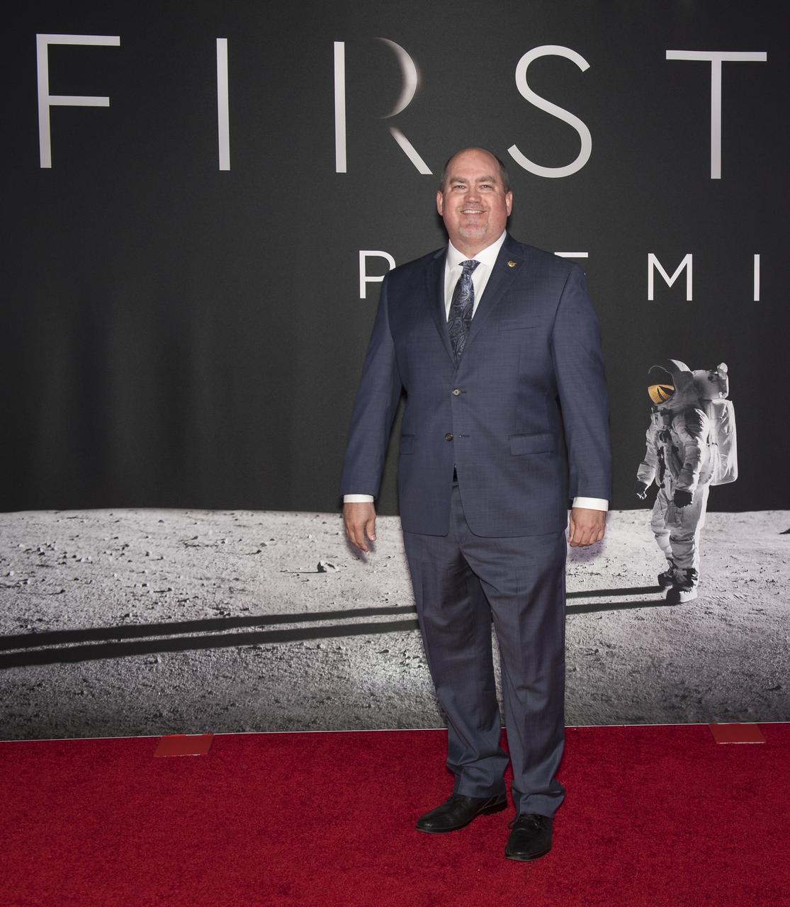 NASA Acting Associate Administrator, Office of Communications, Bob Jacobs, attends the premiere of Universal's feature film "First Man” Thursday, Oct. 4, 2018 at the Smithsonian National Air and Space Museum in Washington. The movie is based on the book by Jim Hansen that chronicles the life of NASA astronaut Neil Armstrong from test pilot to his historic Moon landing. It was directed by Damien Chazelle and stars Ryan Gosling and Claire Foy. Photo Credit: (NASA/Aubrey Gemignani)