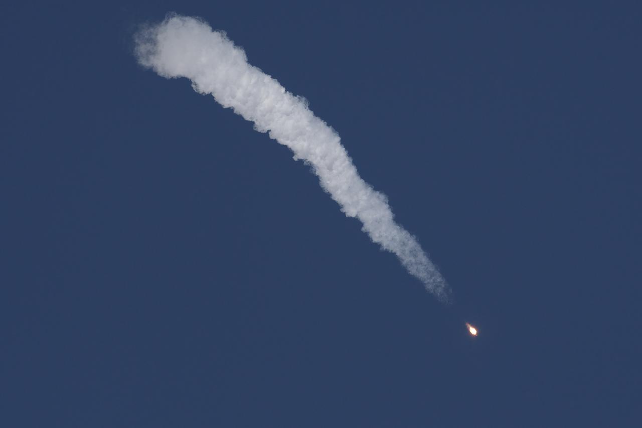 The Soyuz rocket is launched with Expedition 57 Flight Engineer Nick Hague of NASA and Flight Engineer Alexey Ovchinin of Roscosmos, Thursday, Oct. 11, 2018 at the Baikonur Cosmodrome in Kazakhstan. Hague and Ovchinin will spend the next six months living and working aboard the International Space Station. Photo Credit: (NASA/Bill Ingalls)