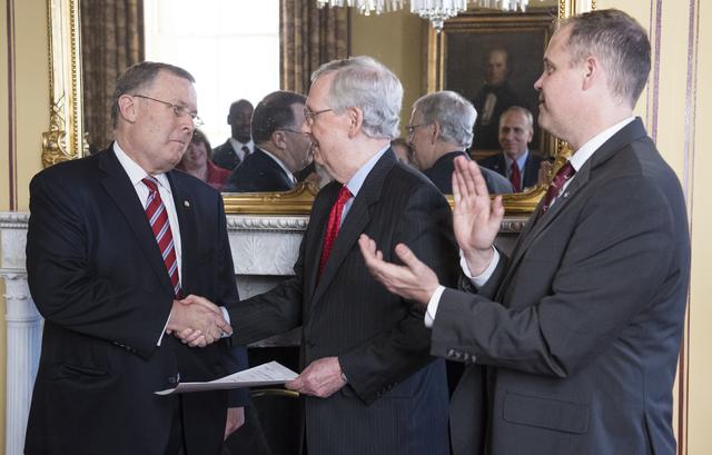 NASA image: Morhard Sworn In As NASA Deputy Administrator