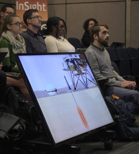 NASA image: InSight Media Briefing