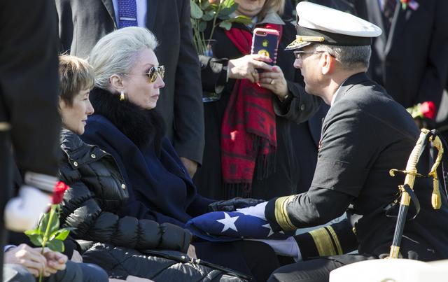 NASA image: Alan Bean Interment