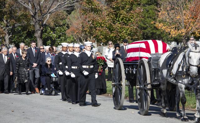 NASA image: Alan Bean Interment