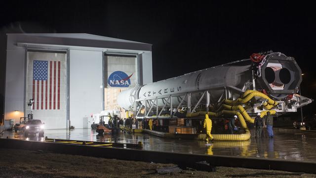 NASA image: Northrop Grumman Antares CRS-10 Rollout