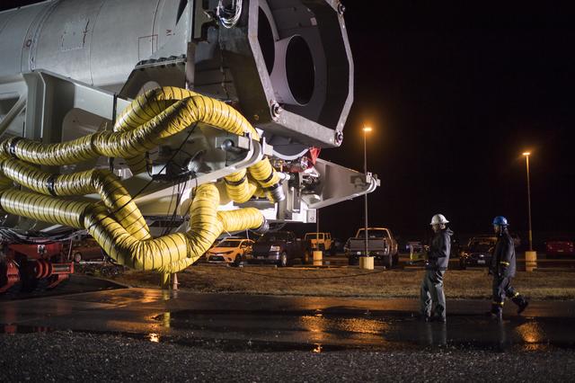 NASA image: Northrop Grumman Antares CRS-10 Rollout