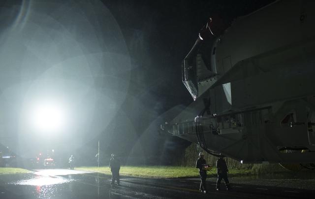 NASA image: Northrop Grumman Antares CRS-10 Rollout