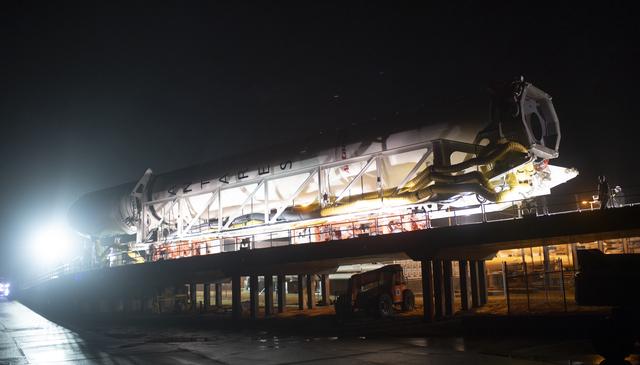 NASA image: Northrop Grumman Antares CRS-10 Rollout