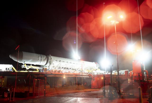 NASA image: Northrop Grumman Antares CRS-10 Rollout