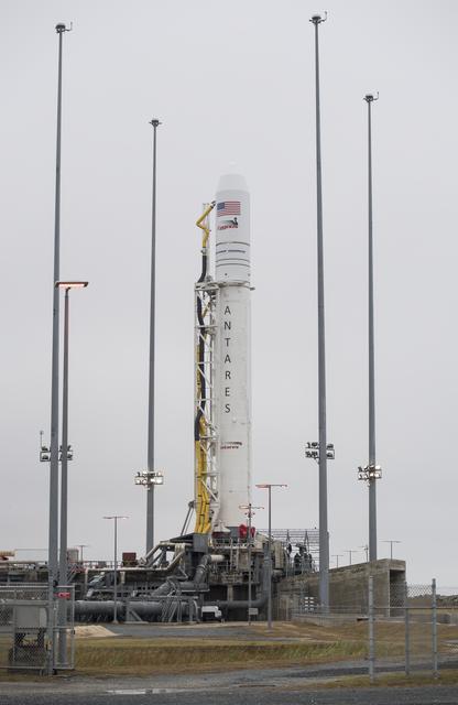 NASA image: Northrop Grumman Antares CRS-10 Rollout