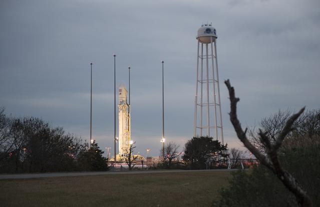 NASA image: Northrop Grumman Antares CRS-10
