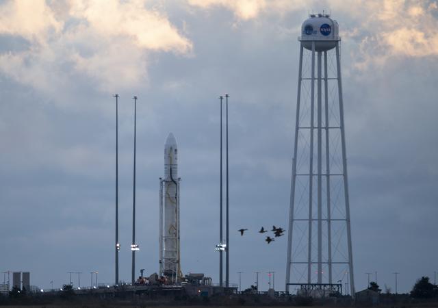 NASA image: Northrop Grumman Antares CRS-10