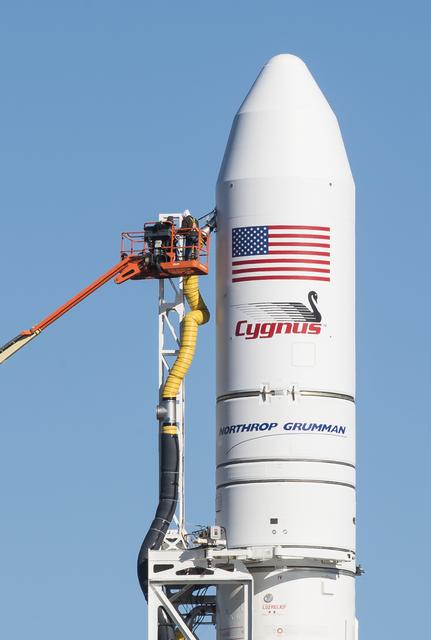 NASA image: Northrop Grumman Antares CRS-10