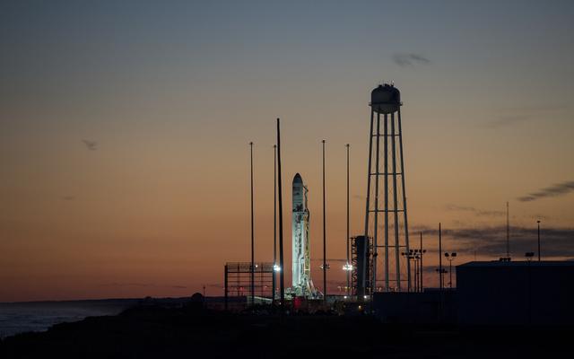 NASA image: Northrop Grumman Antares CRS-10
