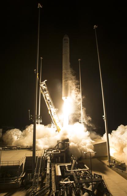 NASA image: Northrop Grumman Antares CRS-10 Launch