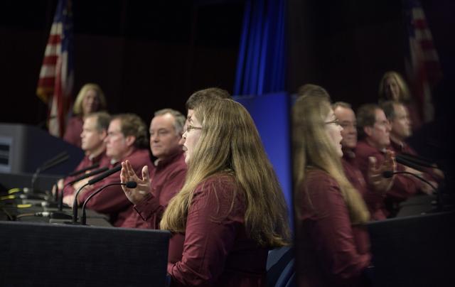NASA image: Mars InSight Post Landing Press Conference