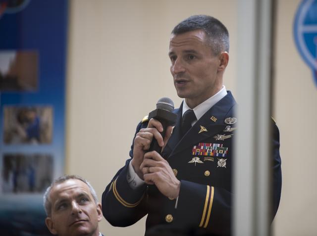 NASA image: Expedition 58 State Commission Meeting