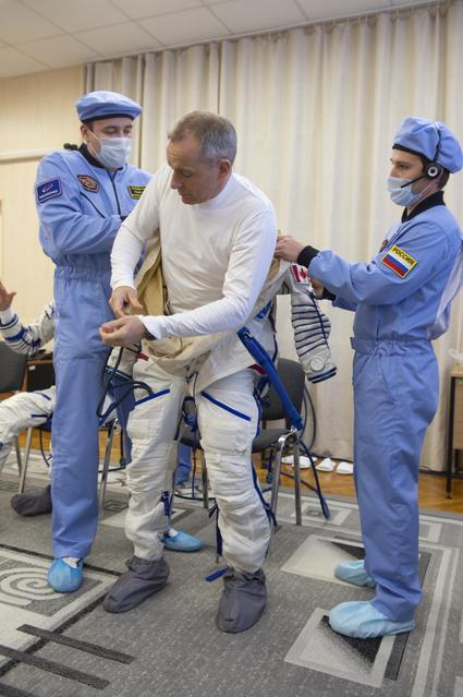 NASA image: Expedition 58 Suit Up