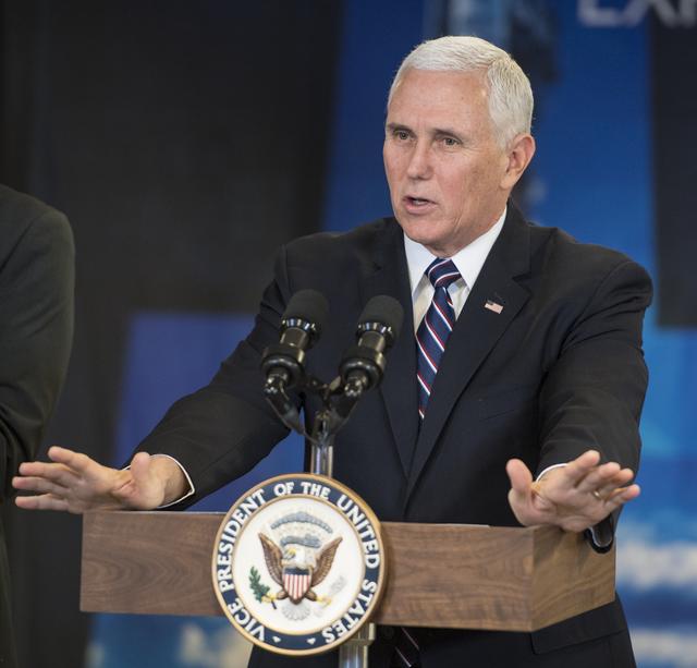 NASA image: Vice President Meets with NASA Employees