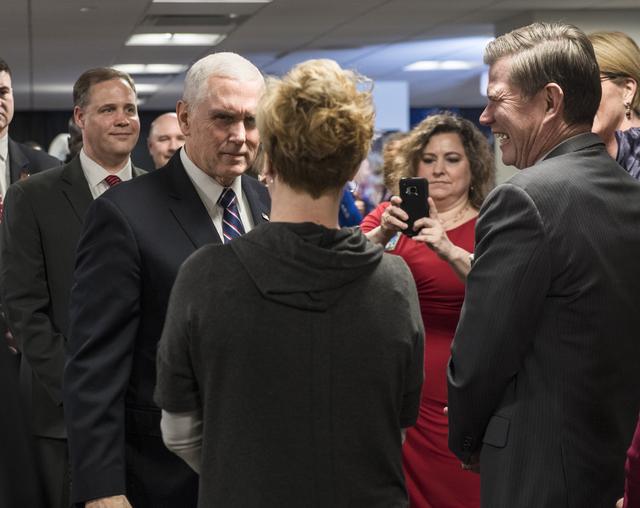 NASA image: Vice President Meets with NASA Employees