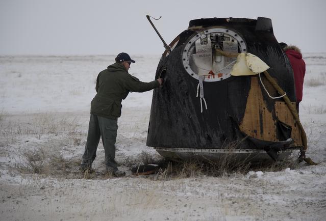 NASA image: Expedition 57 Soyuz MS-09 Landing