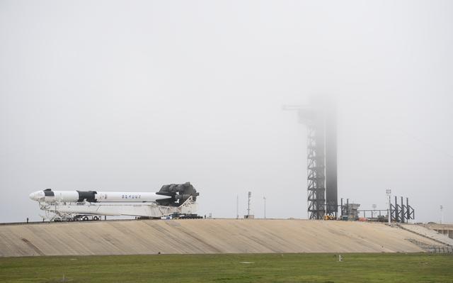NASA image: SpaceX Demo-1 Rollout