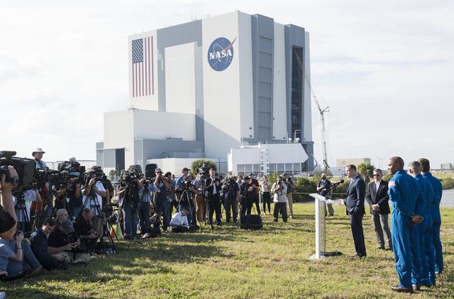 NASA image: SpaceX Demo-1 Press Conference
