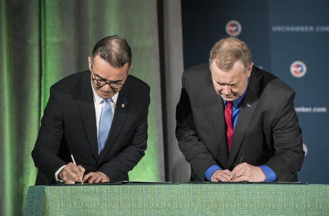 NASA image: NASA Deputy Administrator Signs Agreement with Brazil for SPORT 