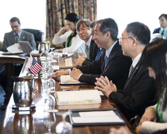 NASA image: Space Symposium - JAXA Bi-lateral Meeting