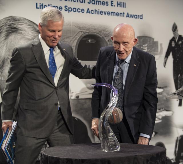 NASA image: Space Symposium - General Stafford Award