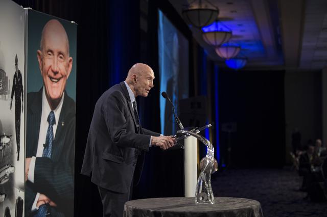 NASA image: Space Symposium - General Stafford Award