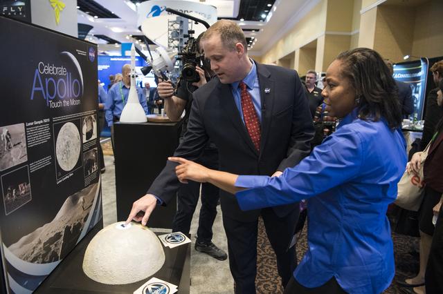 NASA image: Space Symposium - NASA Exhibit