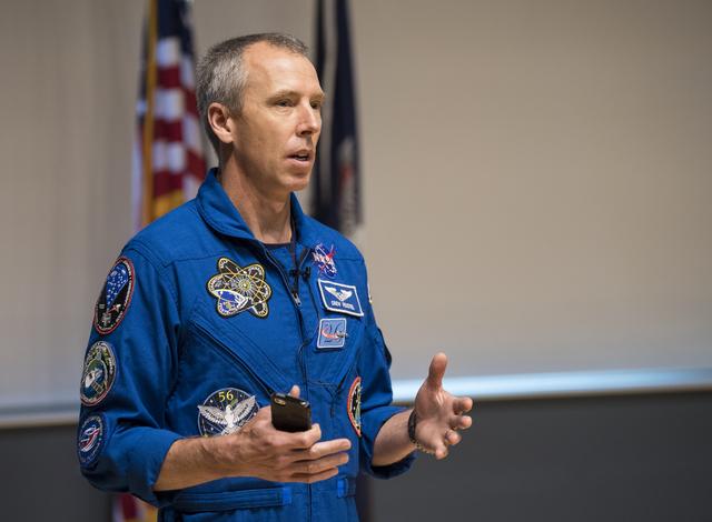 NASA image: Astronaut Drew Feustel Visits NOVA Community College