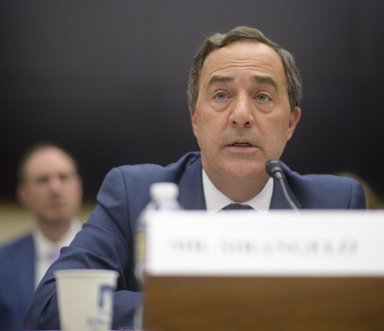 NASA Special Assistant to the Administrator Mark Sirangelo testifies during the House Subcommittee on Space and Aeronautics hearing titled "Keeping our sights on Mars: A Review of NASA's Deep Space Exploration Programs and Lunar Proposal", Wednesday, May 8, 2019 at the Rayburn House Office Building in Washington. Photo Credit: (NASA/Bill Ingalls)