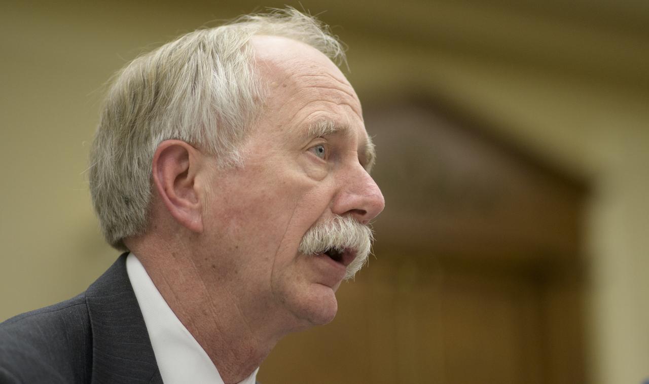 NASA Associate Administrator, Human Exploration and Operations William Gerstenmaier testifies during the House Subcommittee on Space and Aeronautics hearing titled "Keeping our sights on Mars: A Review of NASA's Deep Space Exploration Programs and Lunar Proposal", Wednesday, May 8, 2019 at the Rayburn House Office Building in Washington. Photo Credit: (NASA/Bill Ingalls)