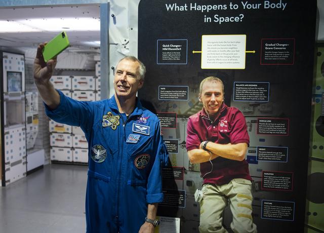 NASA image: Astronaut Drew Feustel at NASM