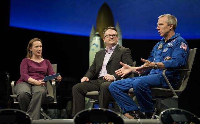 NASA image: Astronaut Drew Feustel at NASM