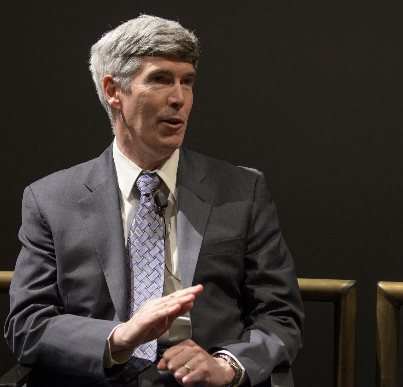 NASA Chief Historian Bill Barry participates in a panel discussion after the premiere of the film "Apollo 11: First Steps Edition", Tuesday, May 14, 2019 at the Smithsonian's National Air and Space Museum in Washington. Photo Credit: (NASA/Bill Ingalls)