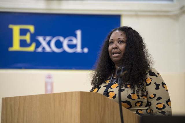 NASA image: Astronaut Serena Auñón-Chancellor at Excel Academy