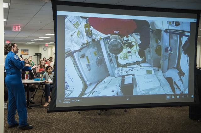 NASA image: Astronaut Serena Auñón-Chancellor at NASA HQ