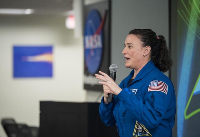 NASA image: Astronaut Serena Auñón-Chancellor at NASA HQ