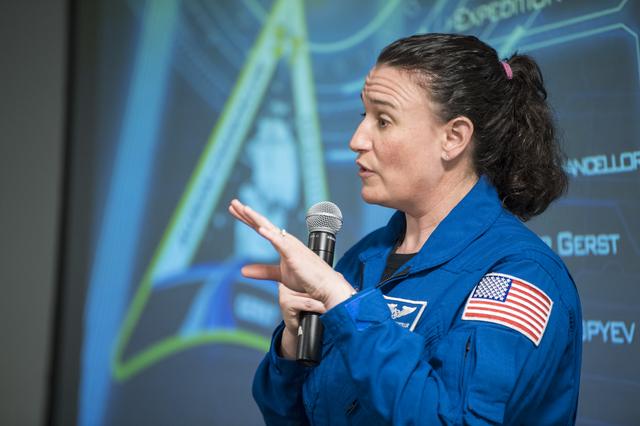 NASA image: Astronaut Serena Auñón-Chancellor at NASA HQ