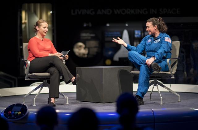 NASA image: Astronaut Auñón-Chancellor at NASM