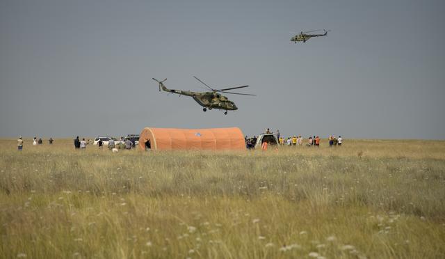 NASA image: Expedition 59 Soyuz MS-11 Landing